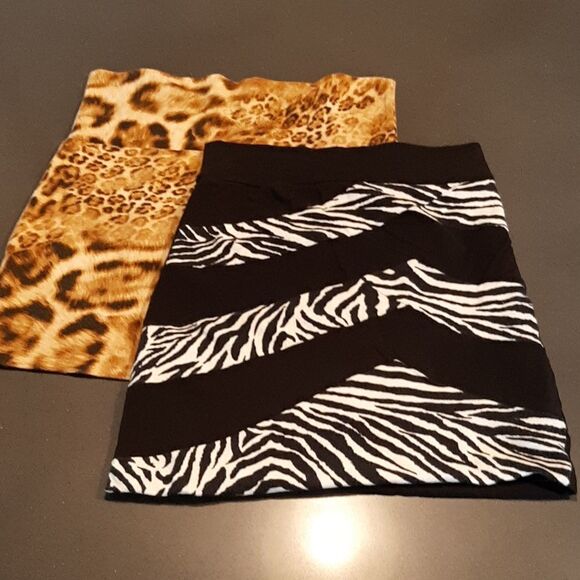Rue21 Animal Print Mini Skirts - Picture 1 of 9